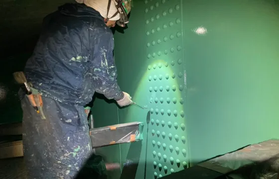 作業の様子